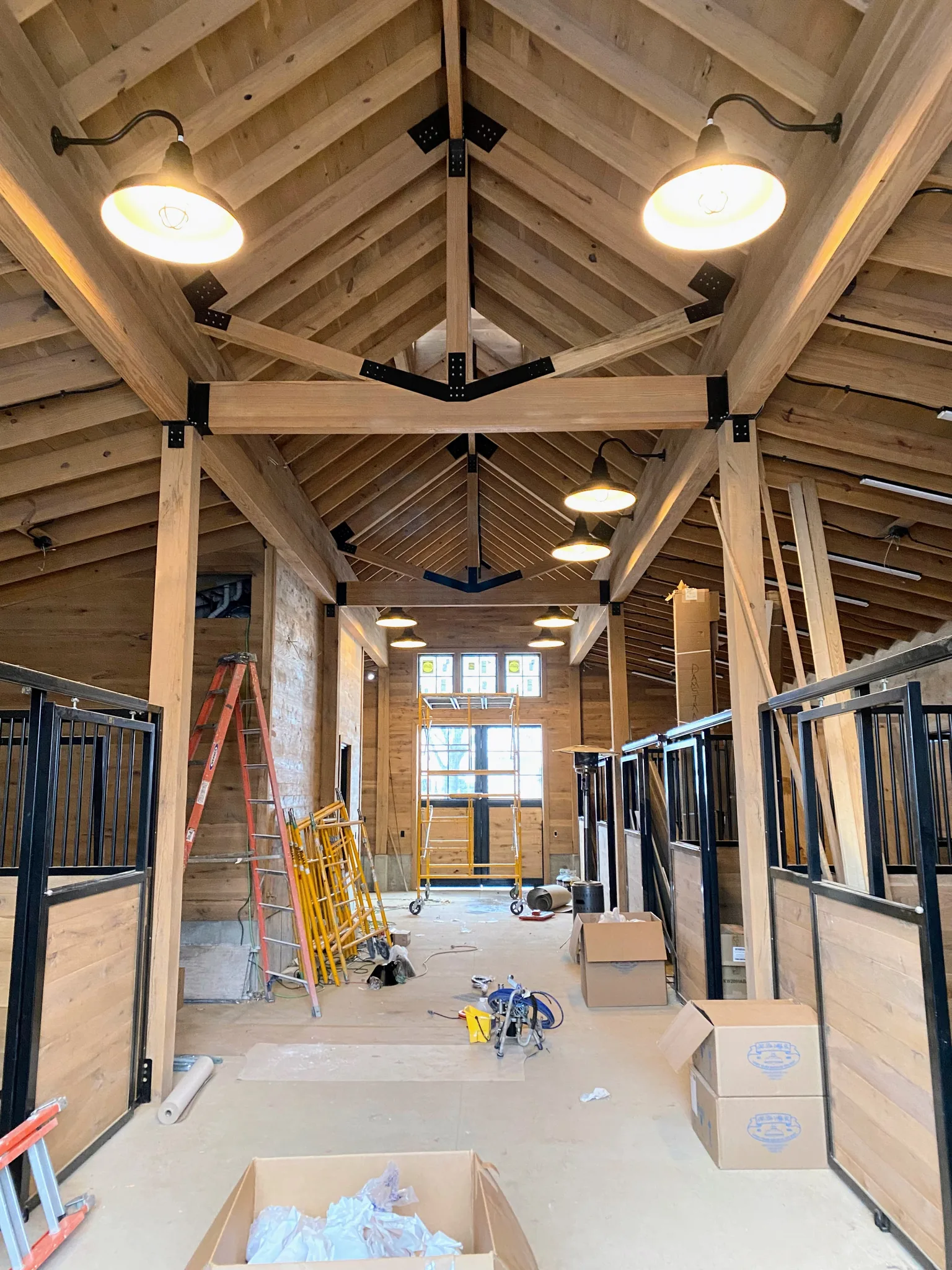 Horse barn electrical